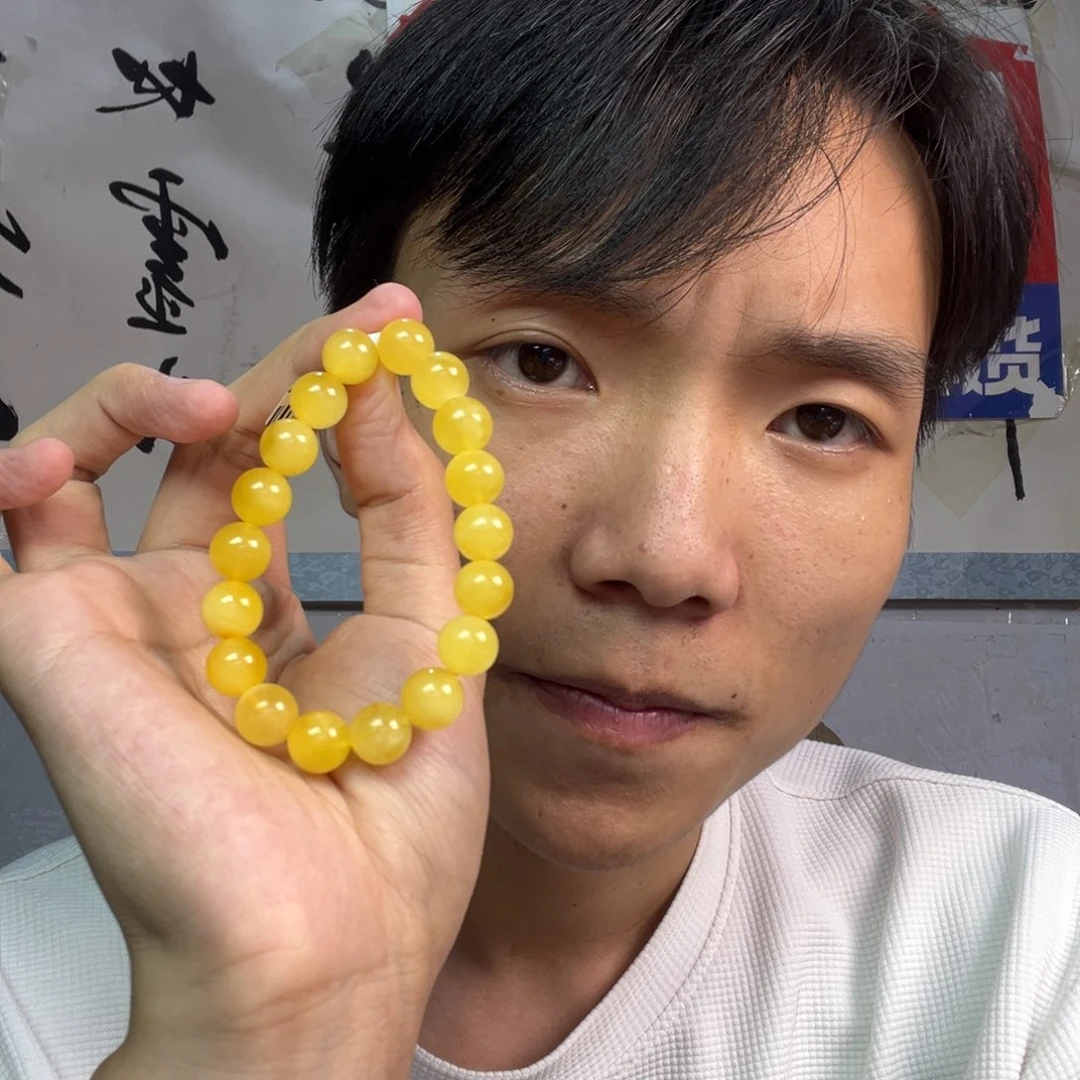 蜜蜡颈饰未镶嵌多样性高端老黄蜡蜜蜡卡10货头
