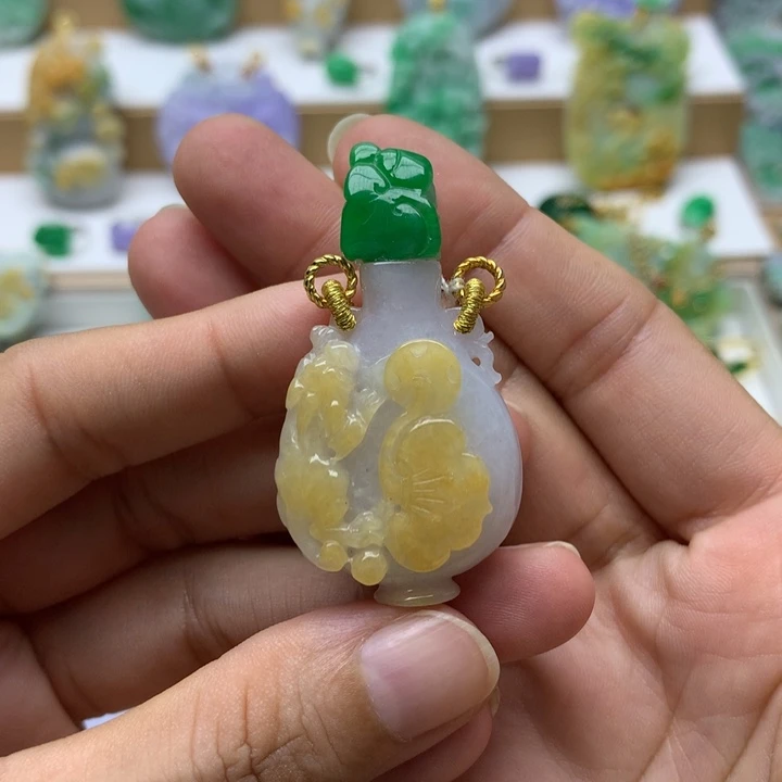 颈饰未镶嵌翡翠翡翠