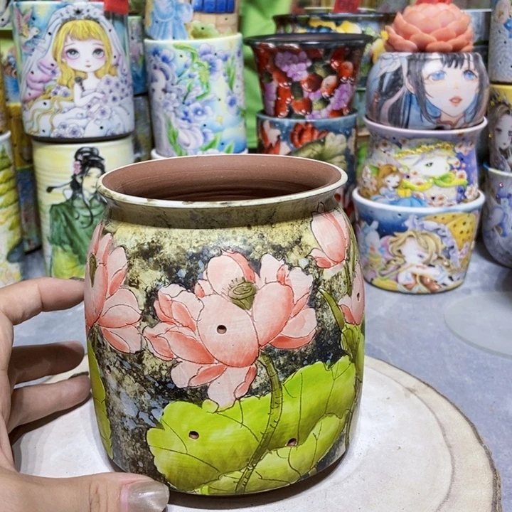 景德镇艺术手绘作品