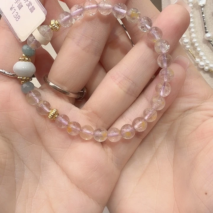 淡水珍珠合金手绳
