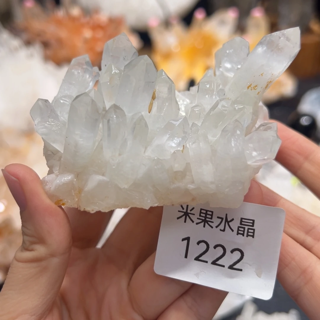 珠宝半成品水晶未镶嵌翠幽灵
