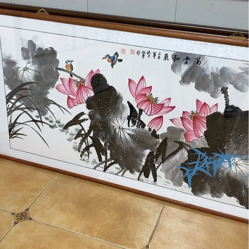 【闪购商品】国画手绘国画带框