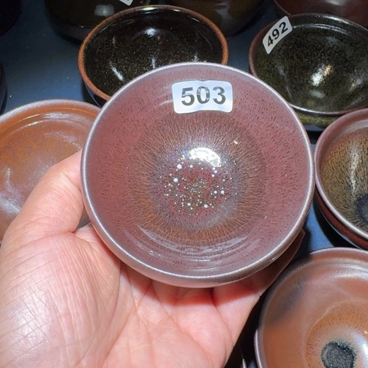 小雨茶盏手工柴烧