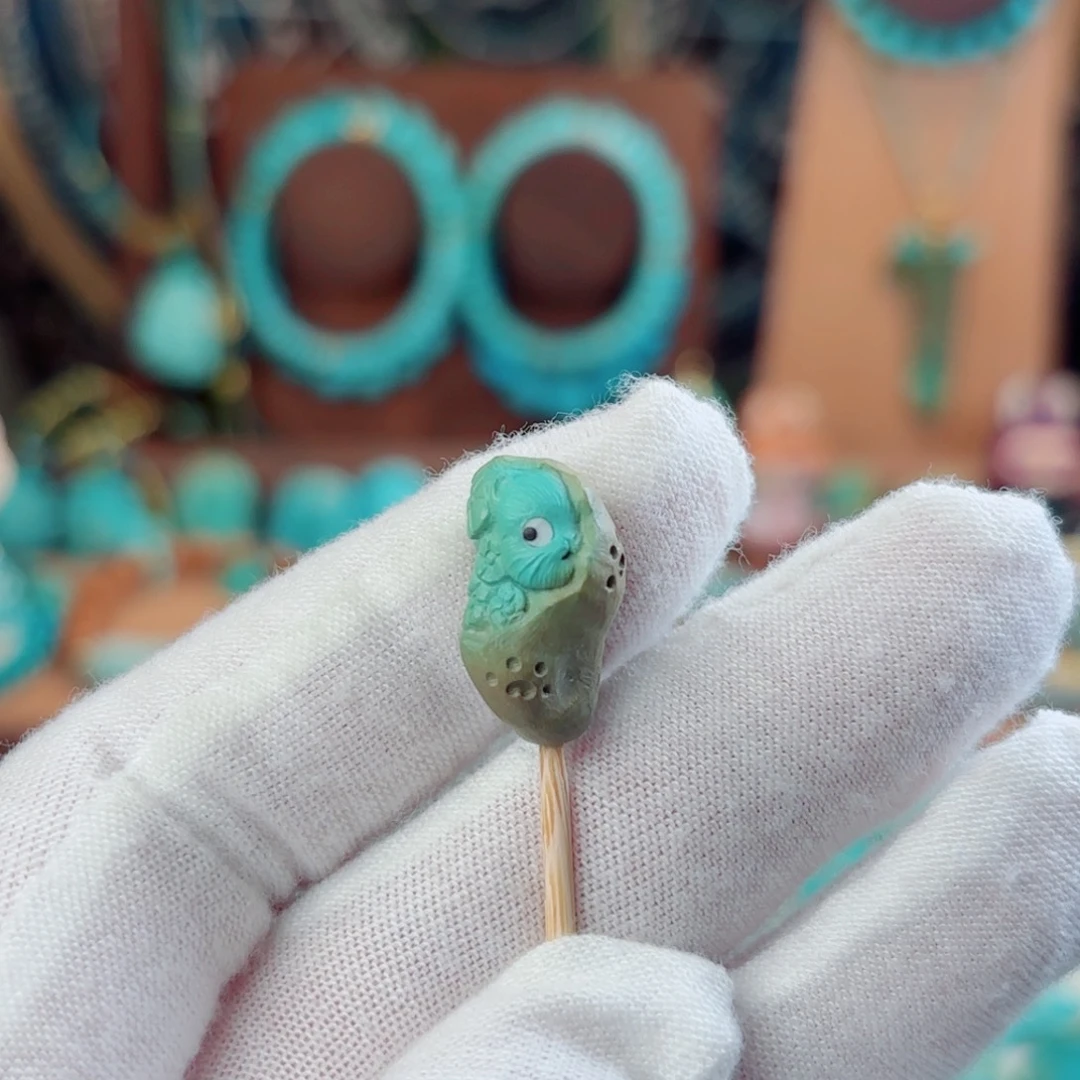 绿松石未镶嵌配饰