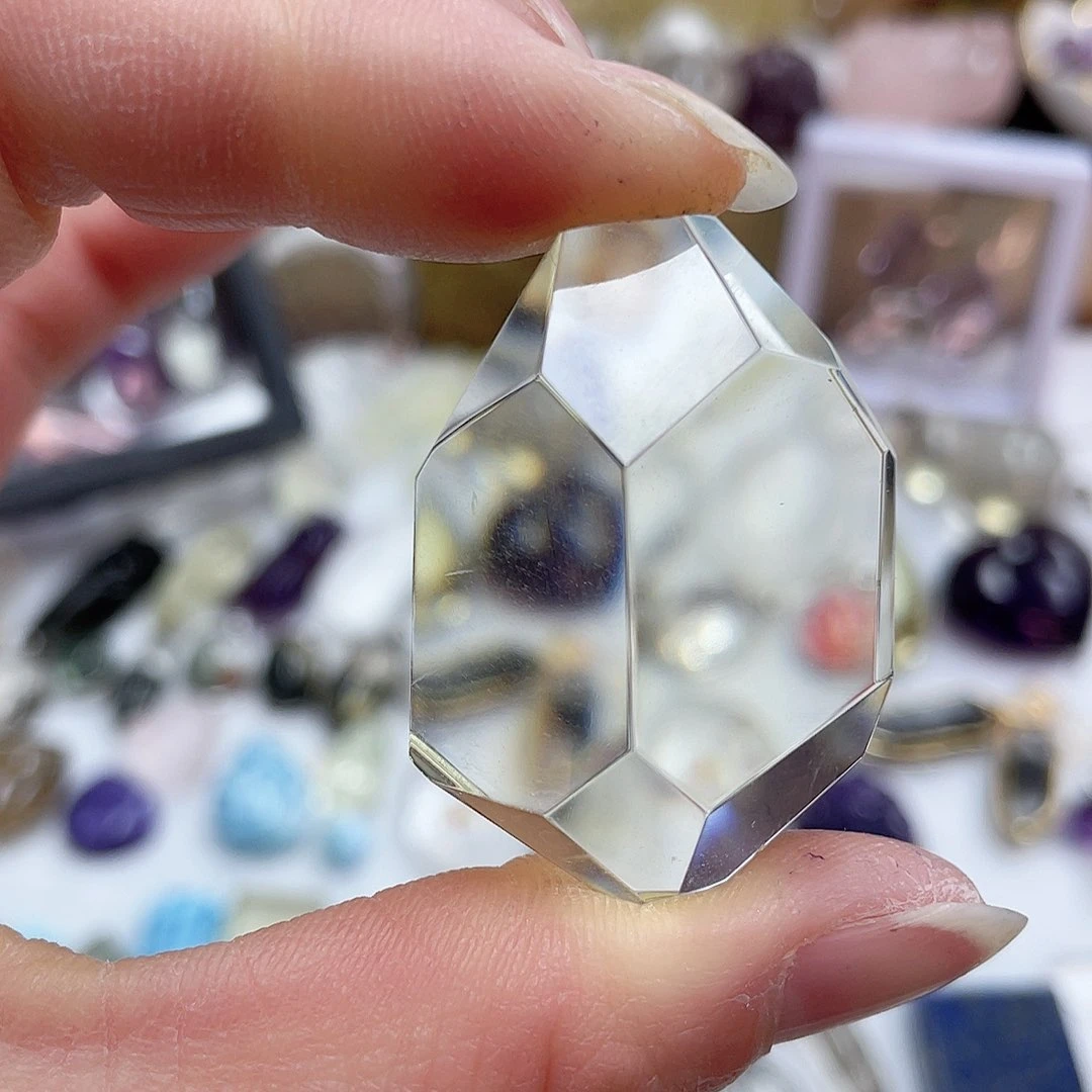 黄晶珠宝半成品未镶嵌鱼