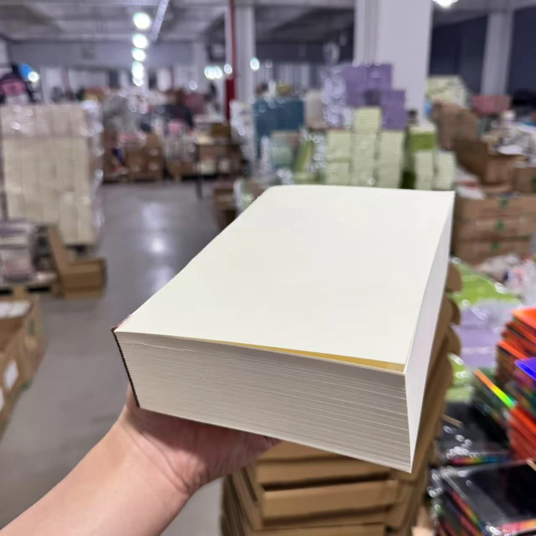 A5巨厚1000页毛坯本半成笔记本本子70g左右纸张【V05】