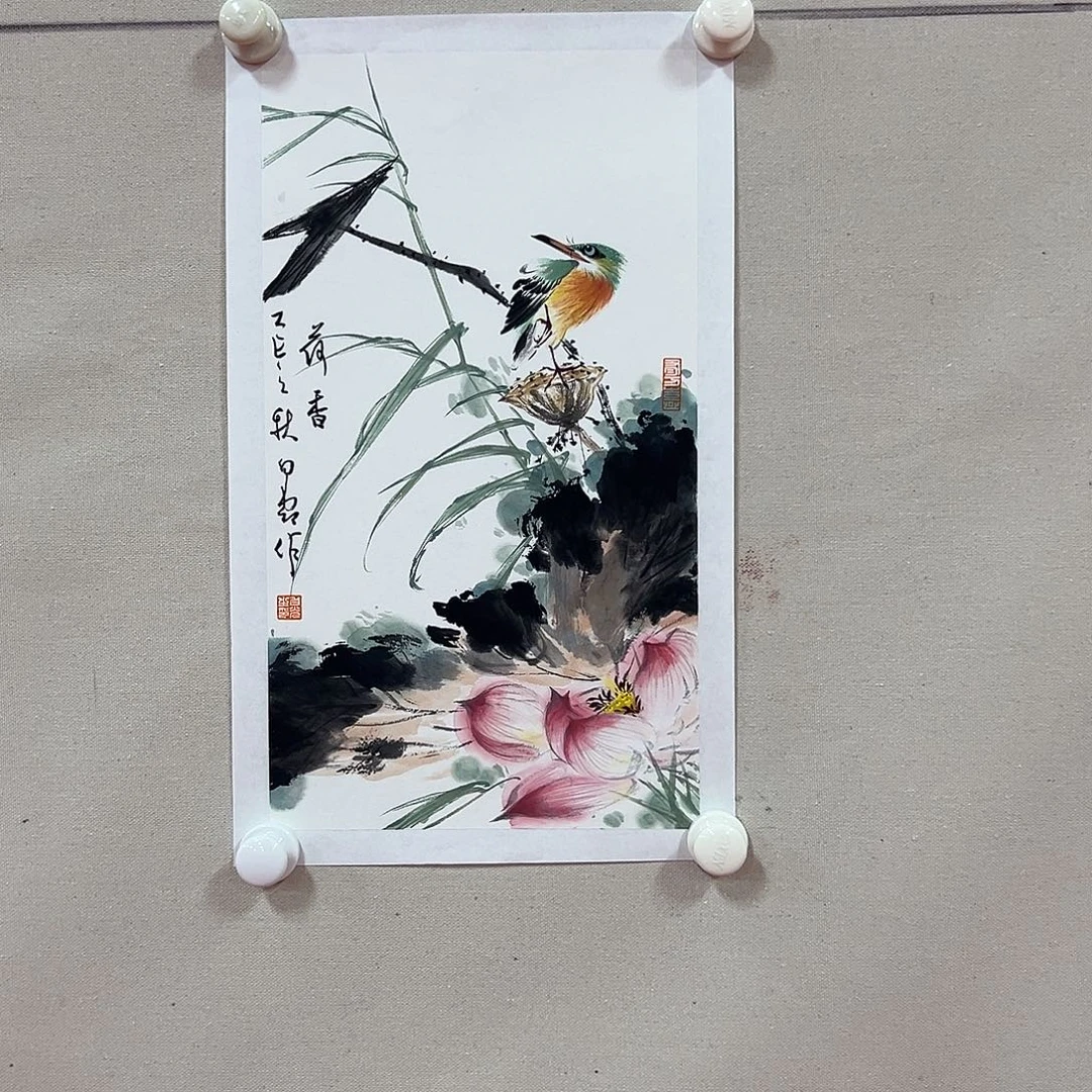 国画白光国画精品