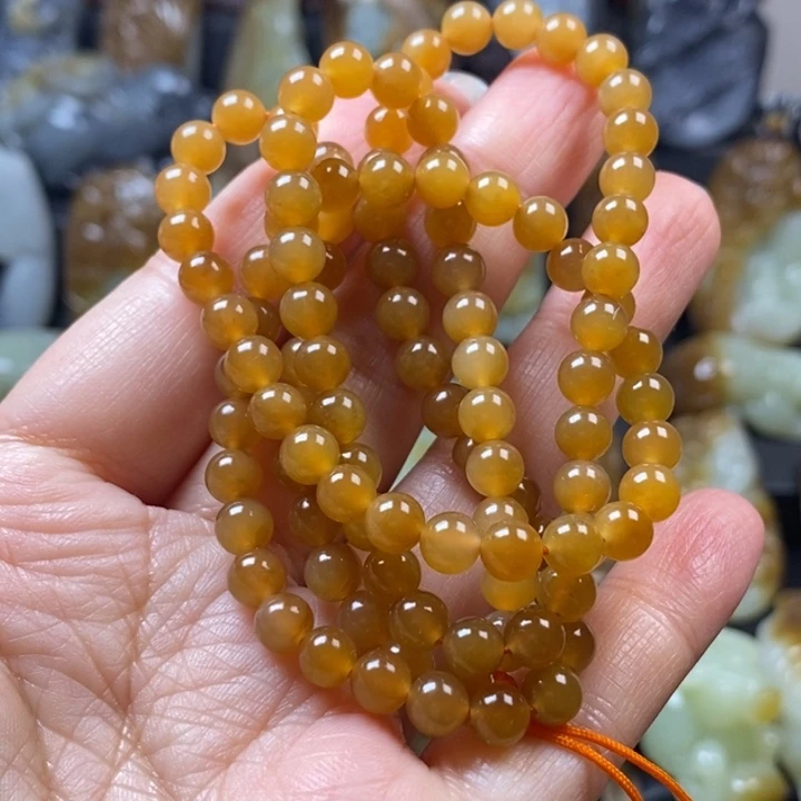 和田玉未镶嵌项链