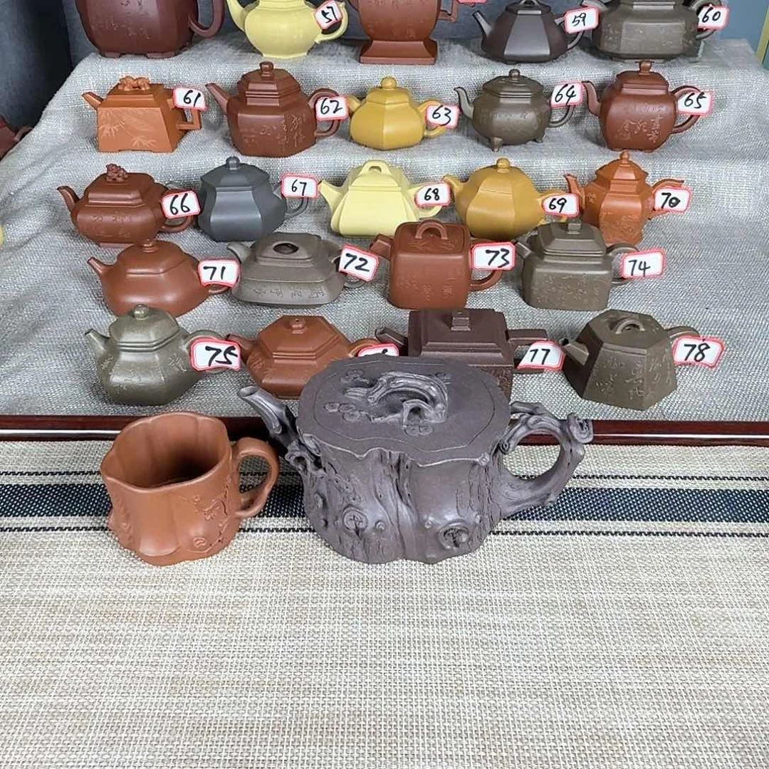 紫泥茶壶五*精工制作