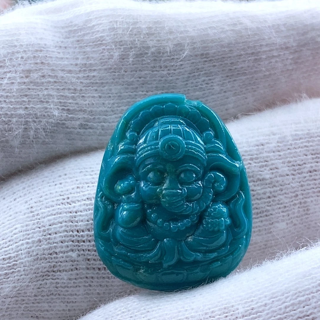 糖***豆未镶嵌绿松石珠宝奇石