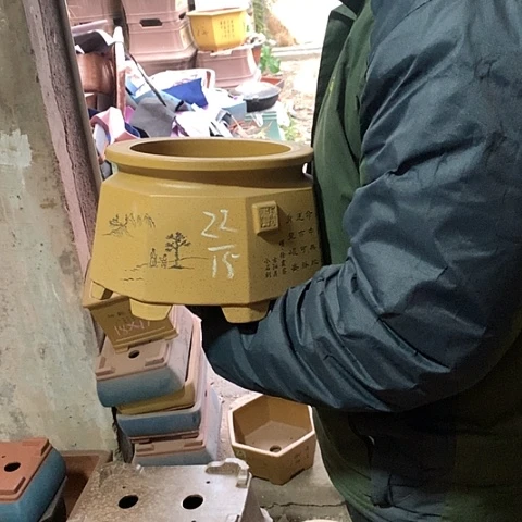 花盆紫砂手工制作