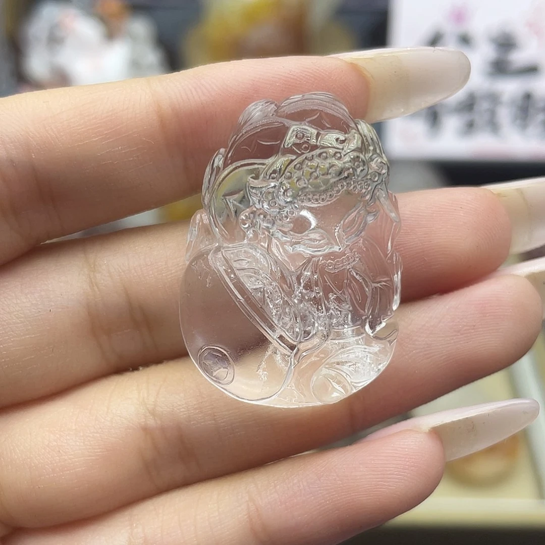 颈饰未镶嵌水晶天然