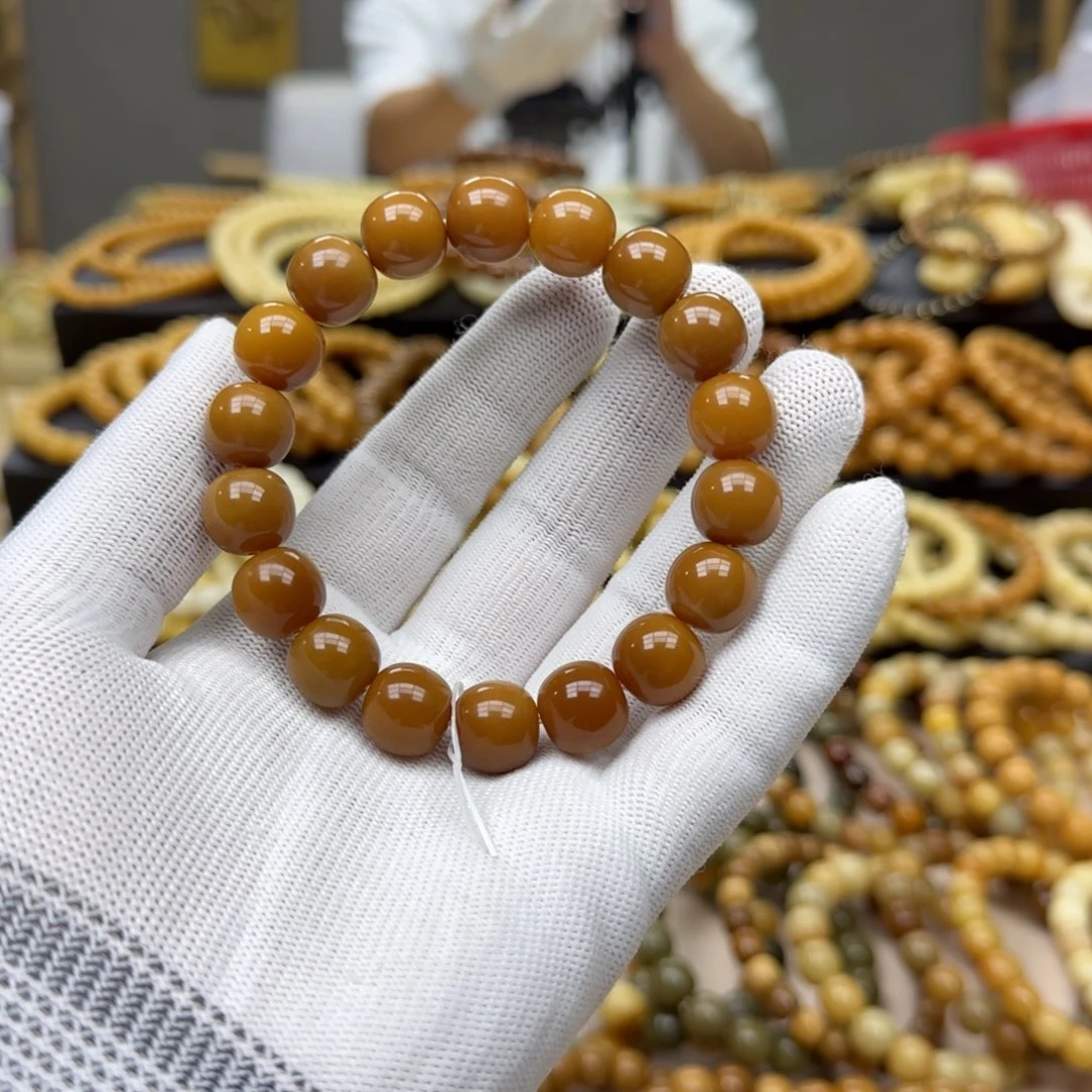 手串菩提根/象牙果13珑珠11年 精工 花皮
