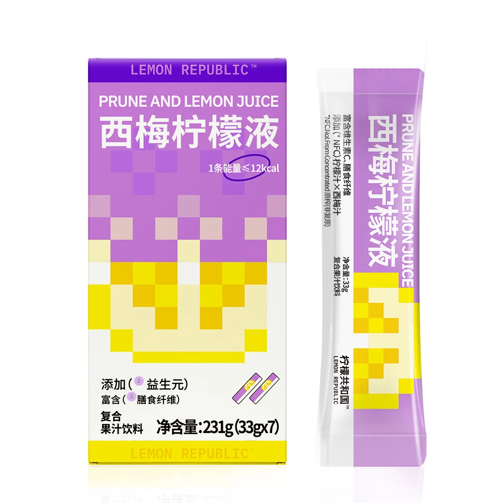 【26年3月到期】柠檬共和国西梅冷榨柠檬液便携冲饮C