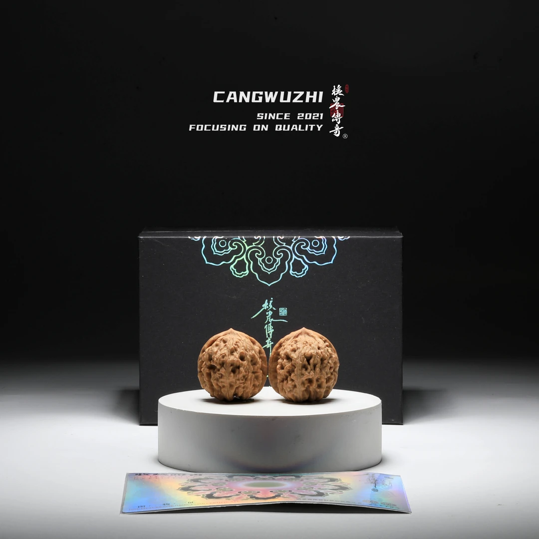 【藏物志】核农传奇 汇龙普对 34-1-8文玩核桃