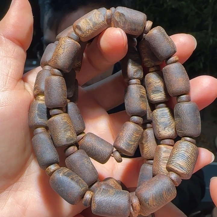 手串沉香蓝香链子51克+多样性发其一