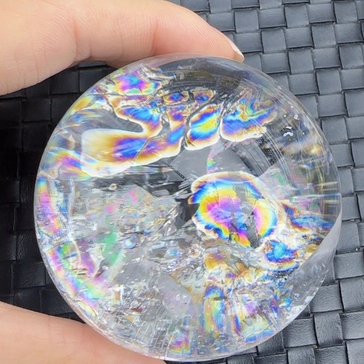 未镶嵌珠宝半成品水晶7公分E30