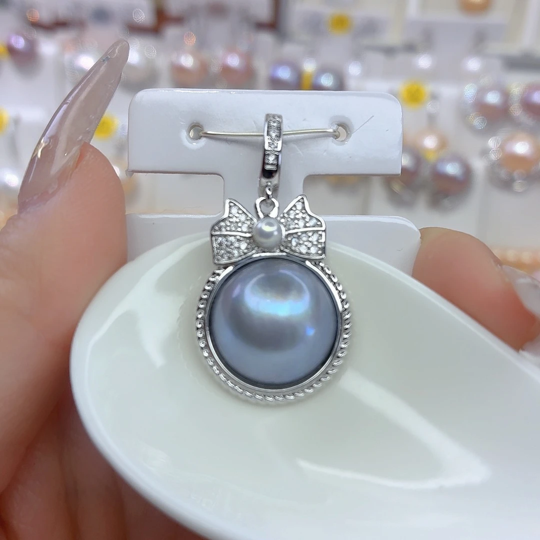 淡水珍珠合金颈饰