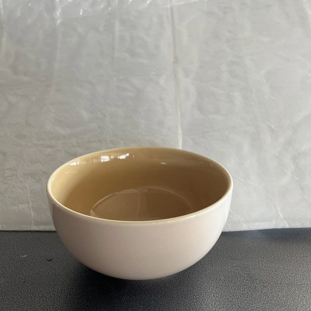 2只装直径11.5cm高6cm日常家用高温陶瓷汤碗