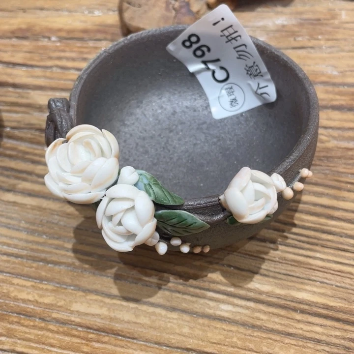 M***e双十一大促手工制作陶瓷茶具