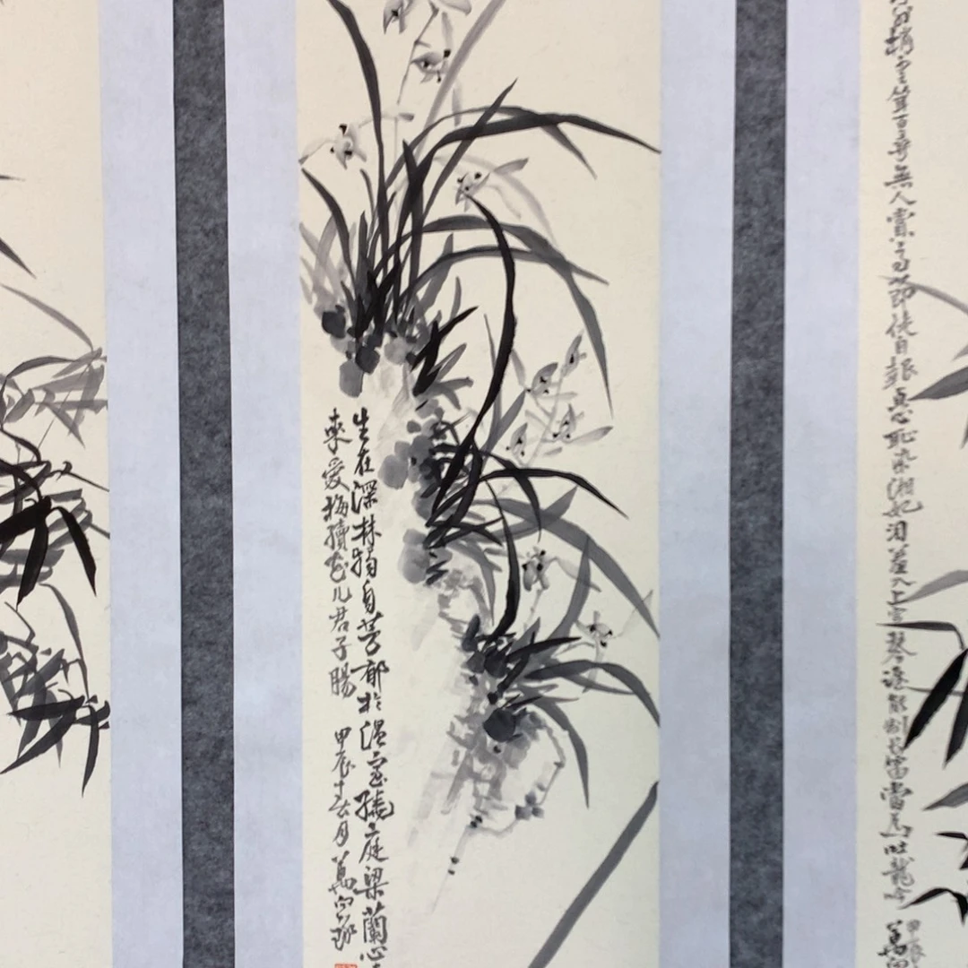 国画花鸟作品写意