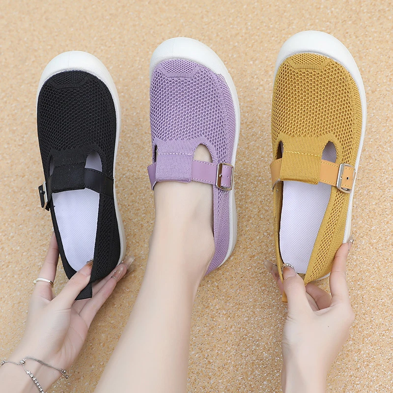 2025春季新款老北京布鞋女单鞋舒适柔软妈妈鞋 防滑中老年百搭鞋