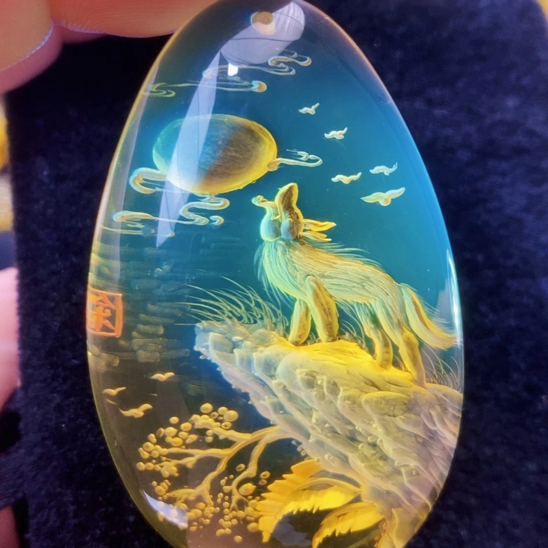 【闪购商品】未镶嵌吊坠(不含链)金珀