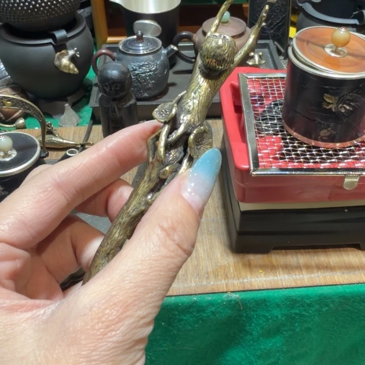 铜中古工艺品摆件