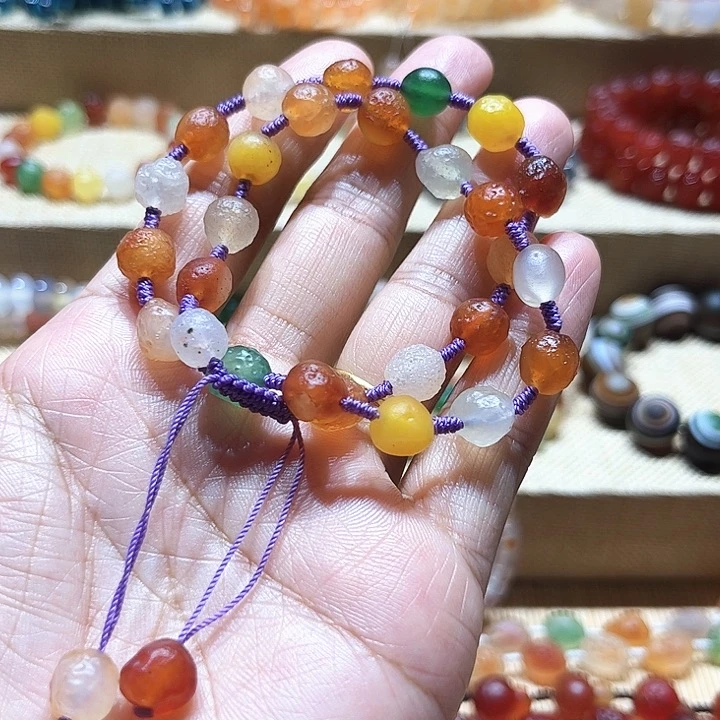 玛瑙/玉髓手链未镶嵌