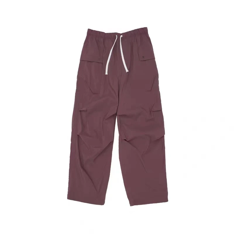 《素》女士防泼水裤脚可收伞兵裤