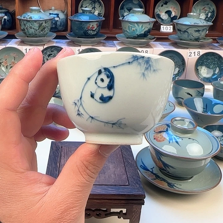 景德镇陶瓷陶瓷杯茶具