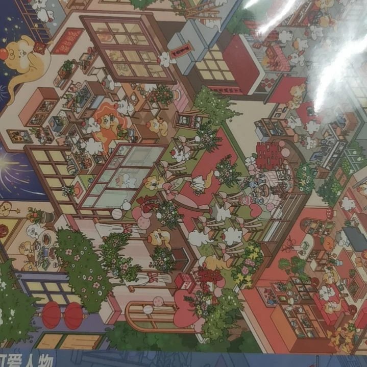 造景贴纸现场选购