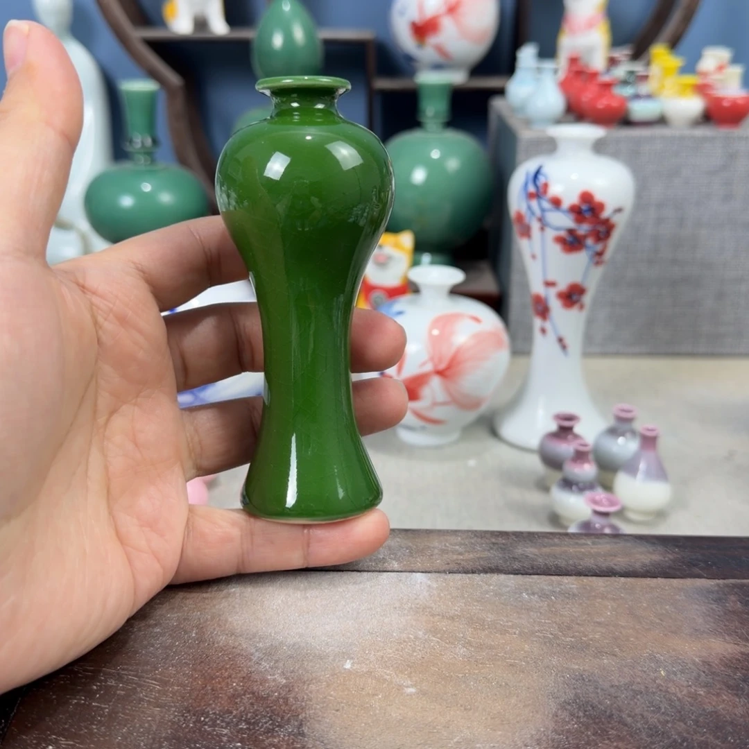 陶瓷手工小花器摆件