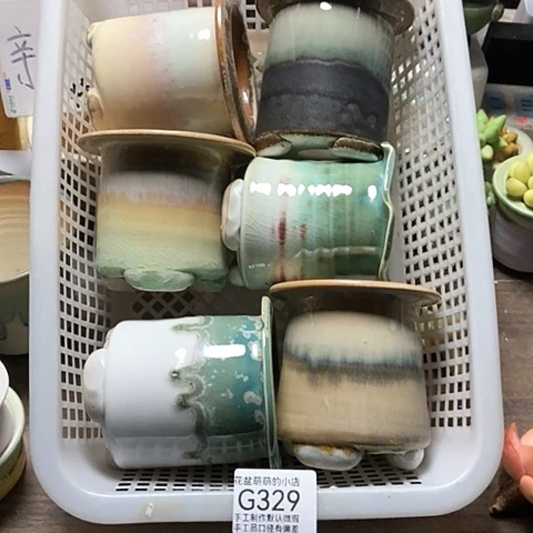 紫砂花盆329瑕疵品口径7厘米左右