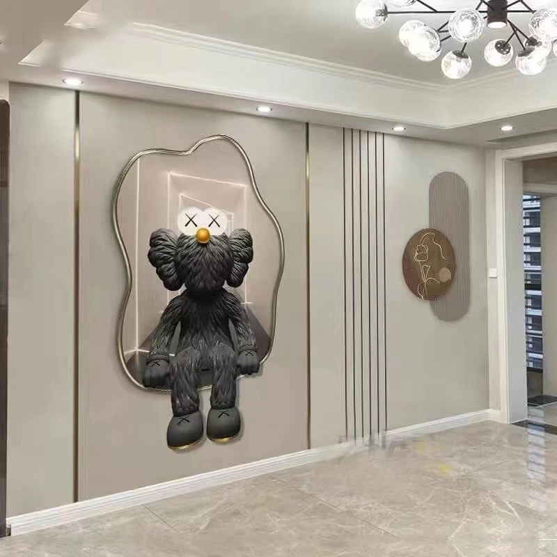 现代简约2025新款电视背景墙竹木纤维3d客厅碳晶板沙发防撞金刚板