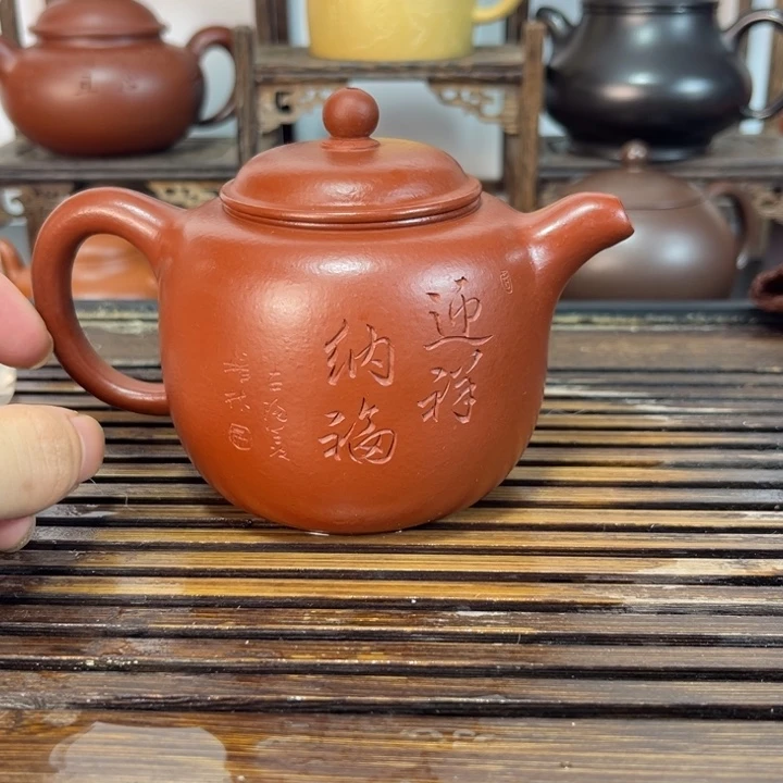 紫砂茶壶原矿紫砂手工制作