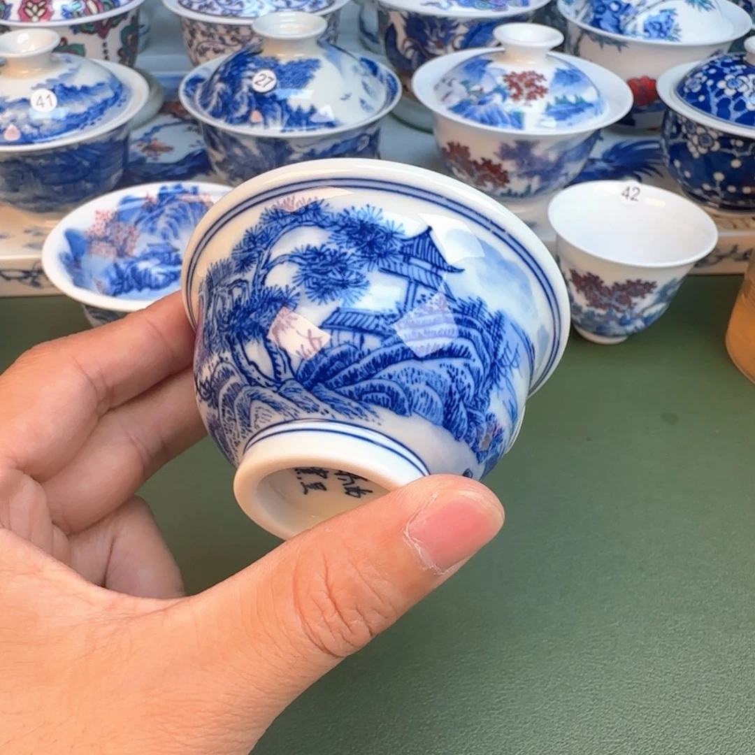 纯手工纯手绘茶具45