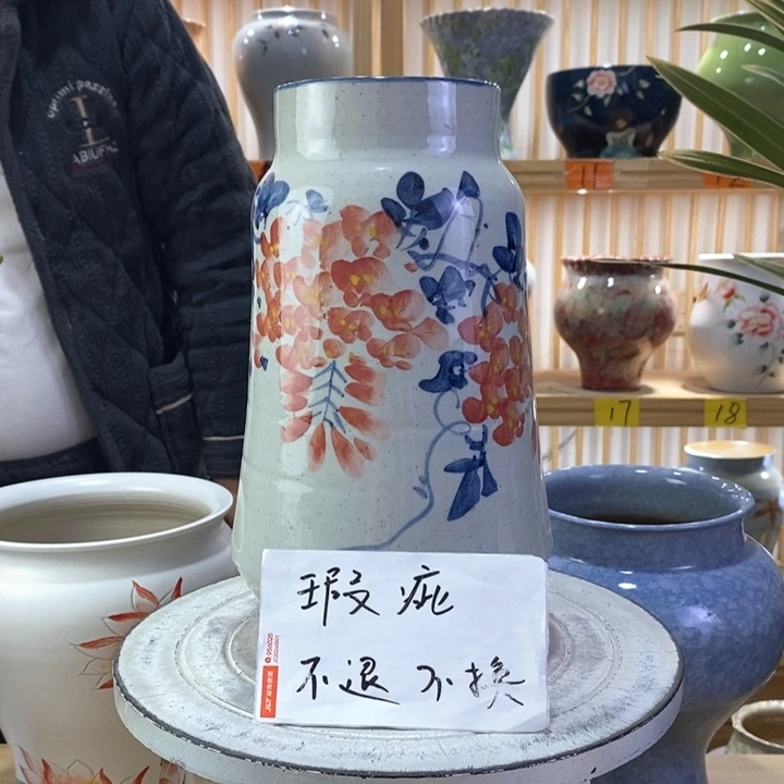 罐手工高温陶瓷，无瑕不成瓷