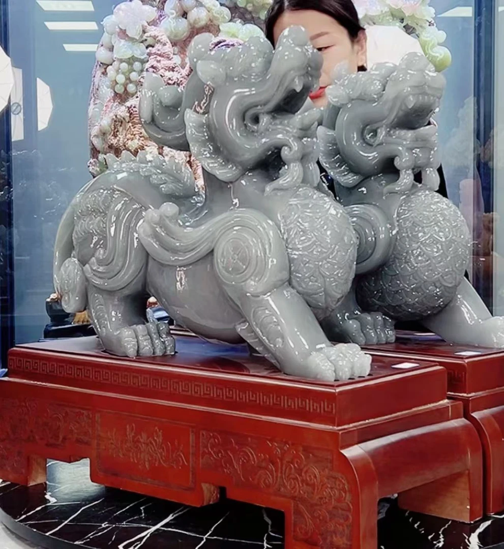 【付米链接 所见即所得】纯手工雕刻居家商务博古架中式新中式摆件.