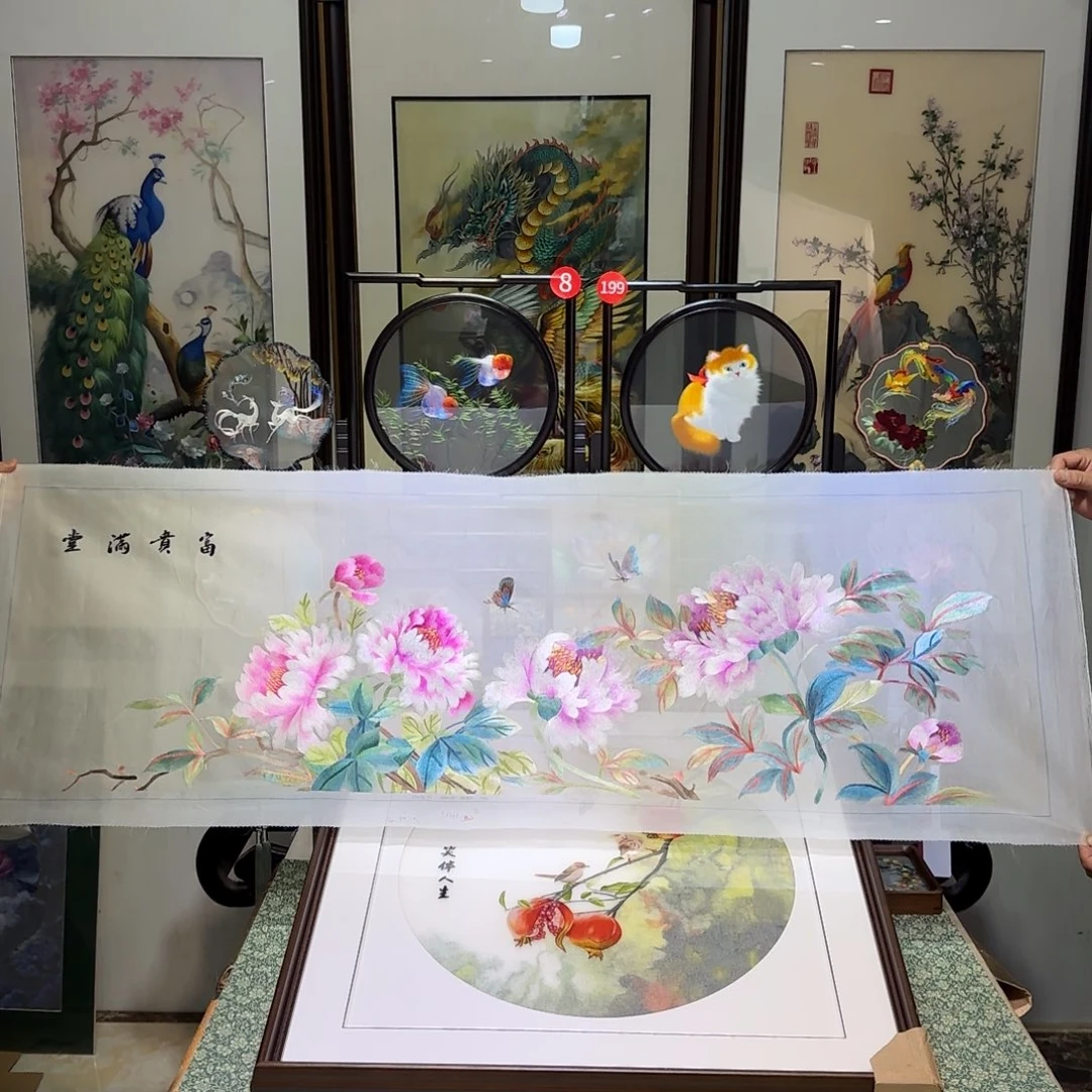 刺绣刺绣工艺精湛精巧精致做工细腻