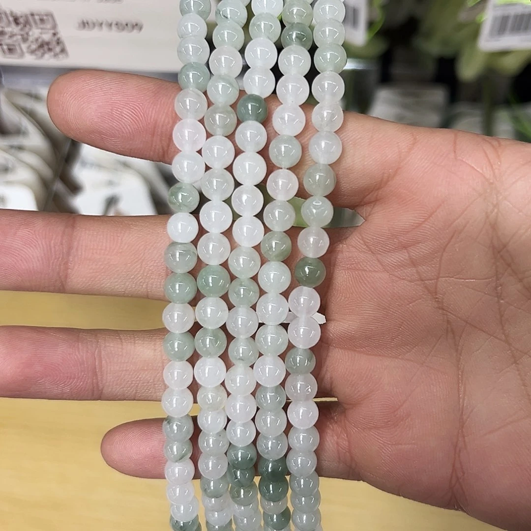 玛瑙/玉髓未镶嵌手链天山翠卡6双圈