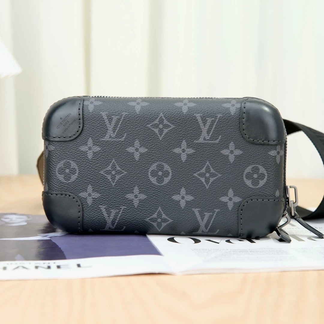 99新 LouisVuitton/路易威登 jimai LV 黑老花 黑色夹克外套