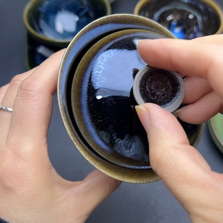 茶盏建窑建盏主人杯