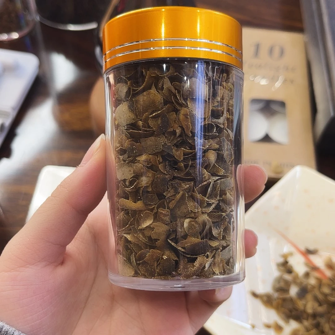 沉香手把件乌身白棋切片20g