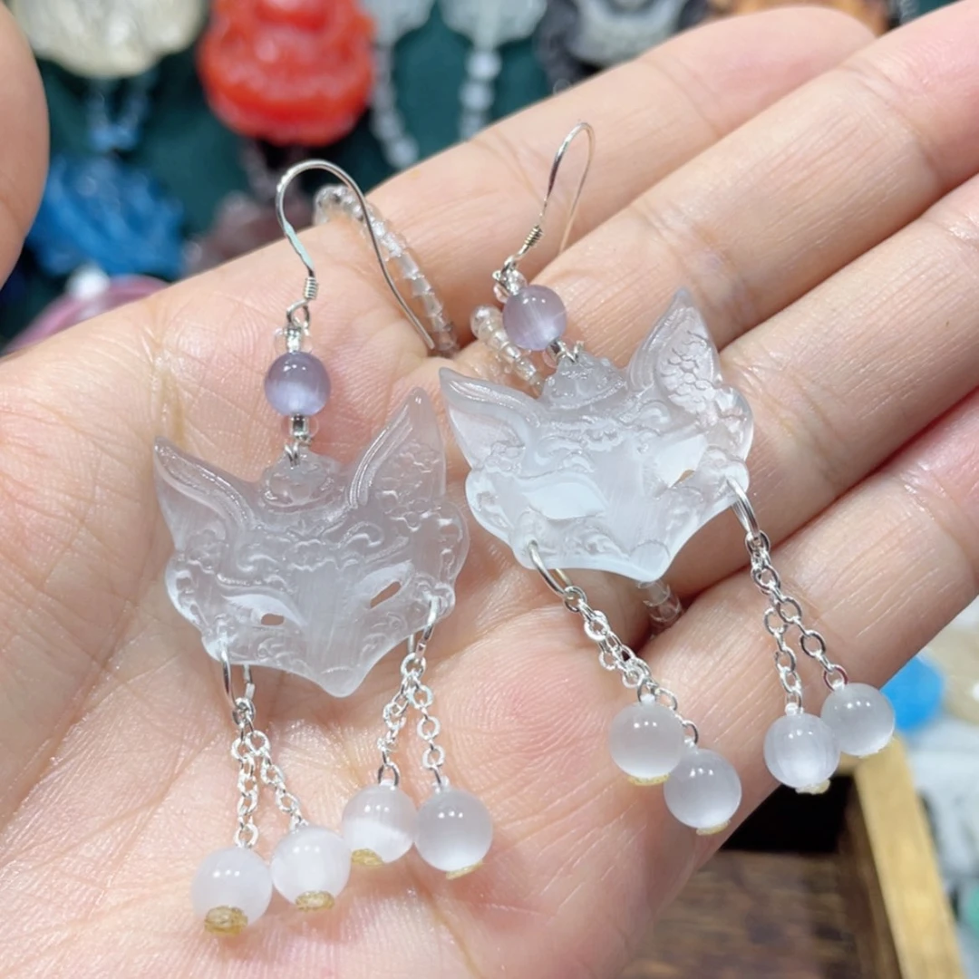 【闪购商品】未镶嵌岫玉颈饰15耳坠