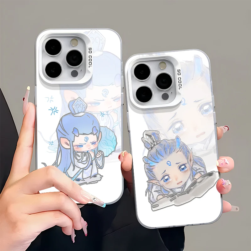 夕与空龙爹视觉饼饼适用苹果16promax手机壳华为oppo小米15vivo套