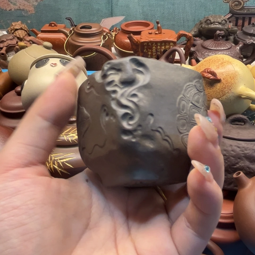 紫砂雕宠小器高品