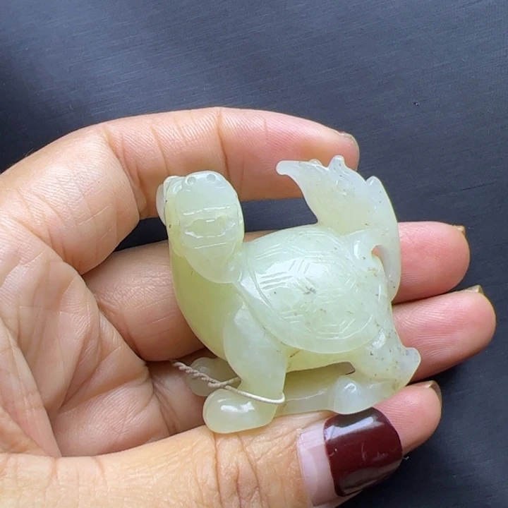未镶嵌和田玉把件老*