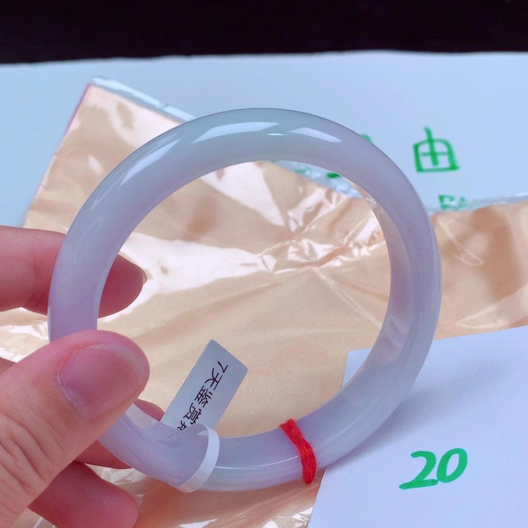 未镶嵌手镯翡翠缅甸天然A货翡翠手镯62.6