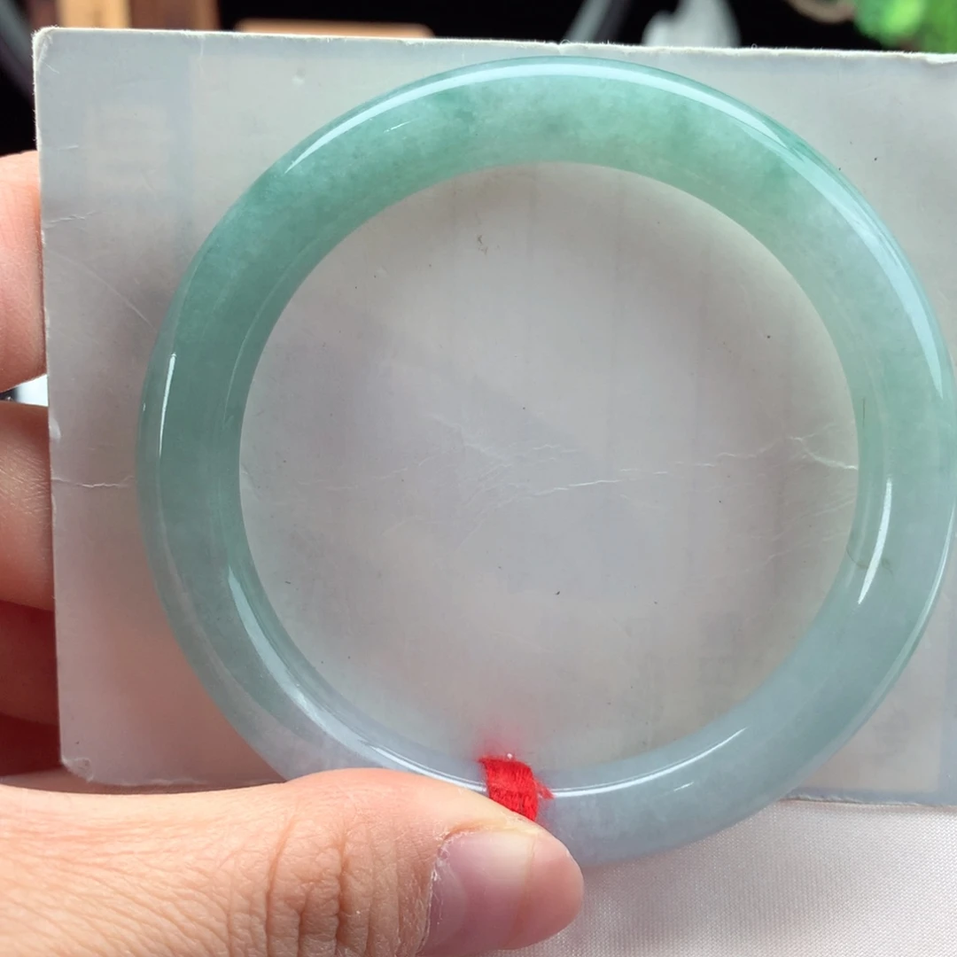 翡翠未镶嵌手镯（圆镯）纯天然缅甸翡翠009